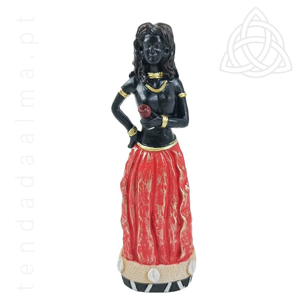 Imagem de Pomba Gira, material resina, 10 cm de altura, 600px