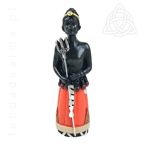 Imagem de Exu, material resina, 10 cm de altura, 500px