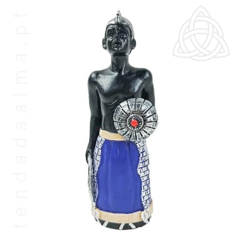 Imagem de Ogum, material resina, 10 cm de altura, 600px