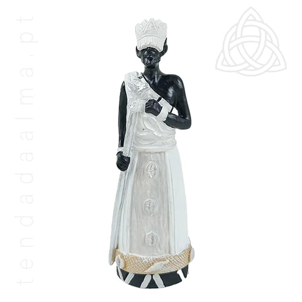 Imagem de Oxalá, material resina, 10 cm de altura, 600px