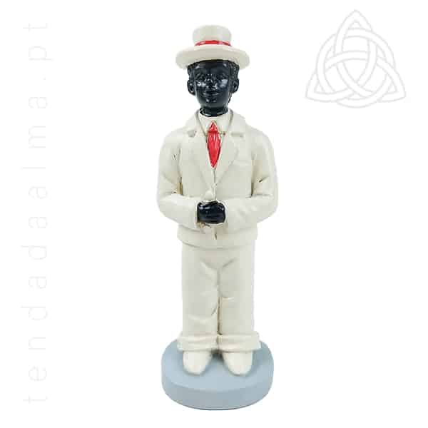 Imagem de Zé Pelintra, material resina, 10 cm de altura, 600px