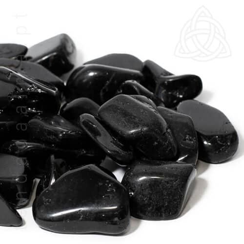 Saquinhos de 50 gramas de turmalina negra rolada, peças de 1 a 3 gramas, 600px