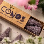 Incenso em Cone Natural de Lavanda e Violetas da famosa marca Sagrada Madre, Argentina, 500px