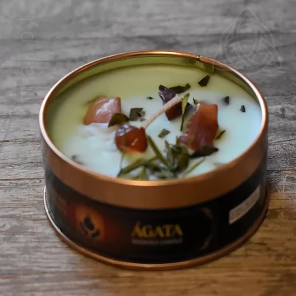 Velas com Minerais, Ervas e Aroma, Ágata 600px