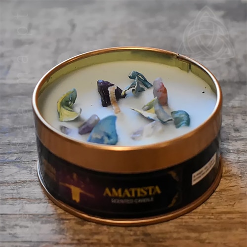 Velas com Minerais, Ervas e Aroma, Ámetista 500px