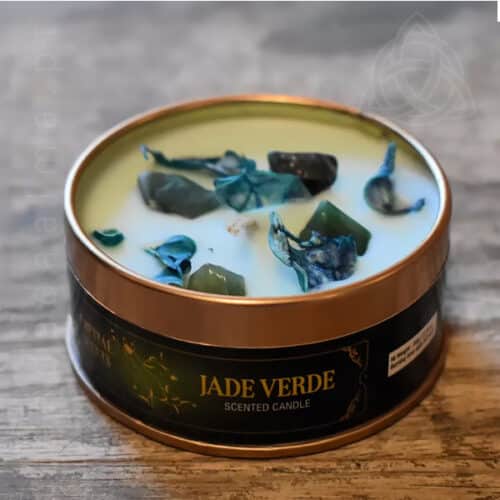 Velas com Minerais, Ervas e Aroma, Jade Verde 600px