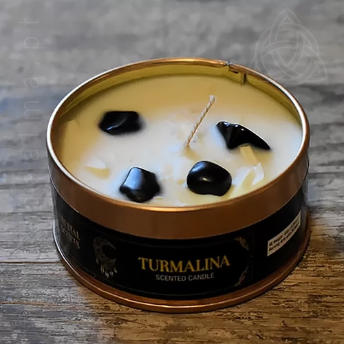 Velas com Minerais, Ervas e Aroma, Turmalina Negra 500px