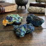 Azurita com Malaquita Bou Beker, 50 a 70 grs., 500px