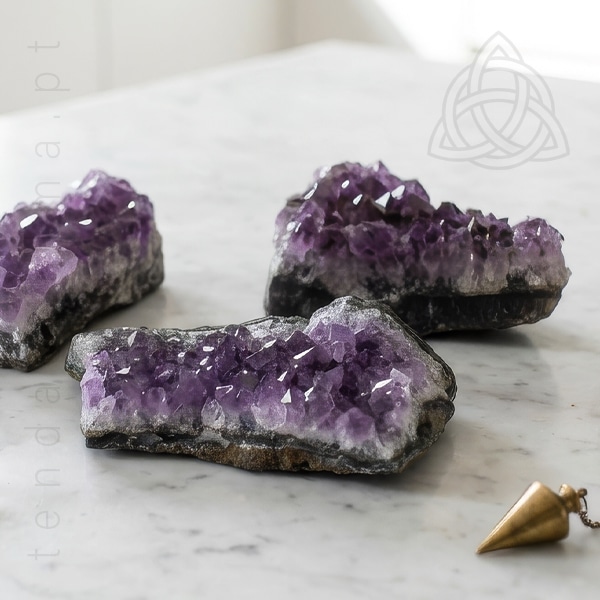 Drusa de Ametista Variadas, Origem Brasil