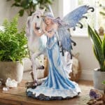 Comfort, Fada do Gelo e Unicornio Branco, com 21,5 cm de altura, NEM3412, 500px