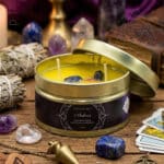 Velas Minerais 7 Sete Chakras com Pedras Alusivas aos 7 chakras 500px