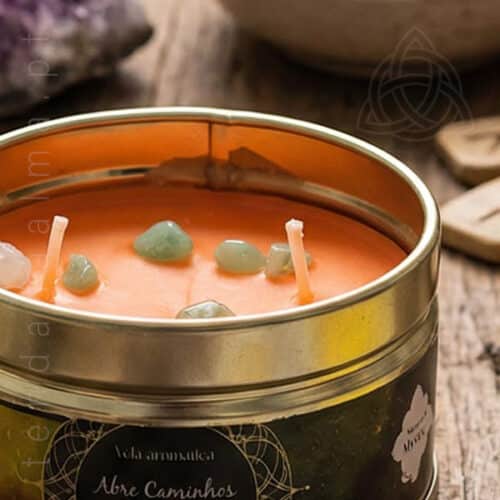 Vela Abre Caminhos com Aventurina Verde | 120 g - Image 2