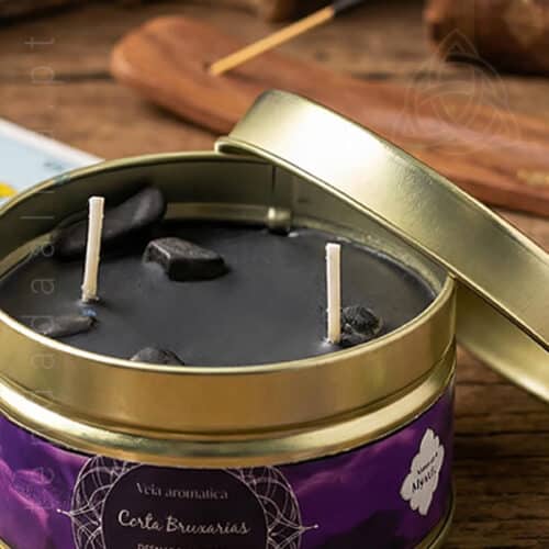 Vela Corta Bruxarias com Shungita | 120 g - Image 2