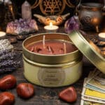 Velas Minerais Justica com Jaspe Vermelho 500px