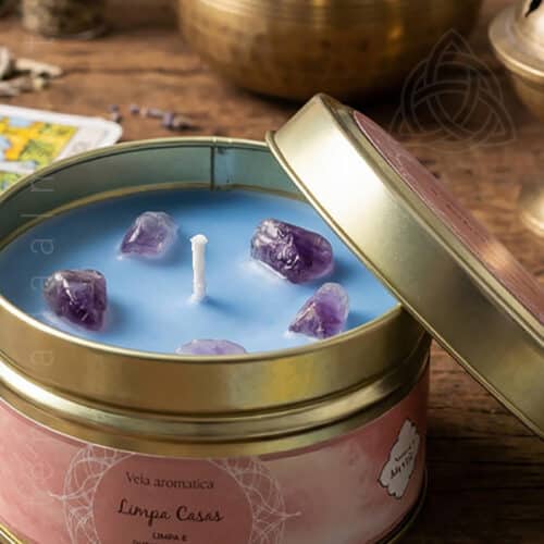 Vela Limpa Casas com Ametista | 120 g - Image 2