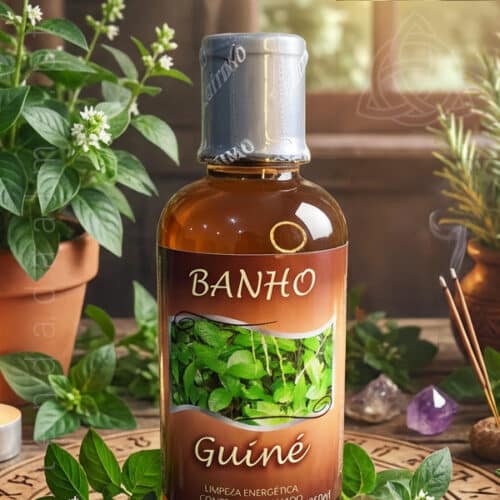 Banho Líquido de Guiné de 250ml., marca Porto Firme, feito no Brasil, 600px