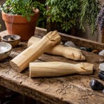 Figa de Arruda, Tamanho 15cm de comprimento, Origem Brasil, Feita artesanalmente, Natural, 500px