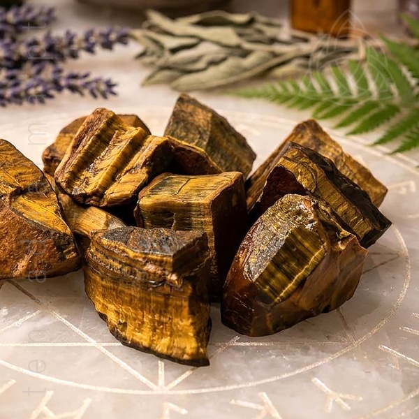 Pedra, Mineral, Cristal, Olho de Tigre, Tiger Eye, em Bruto, 30/50 grs., 600px