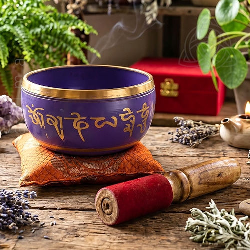 Taça Tibetana, Cuenco, Liga de metais, origem India, item 2, img4, 500px