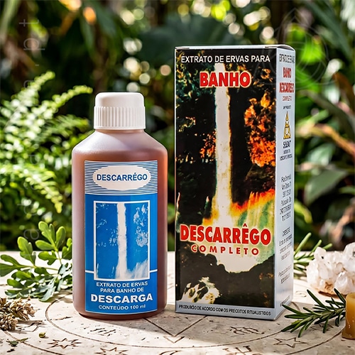 Banho Liquido, Banho de Descarga, Extrato de Ervas, Divino Sabat, Descarrego Completo
