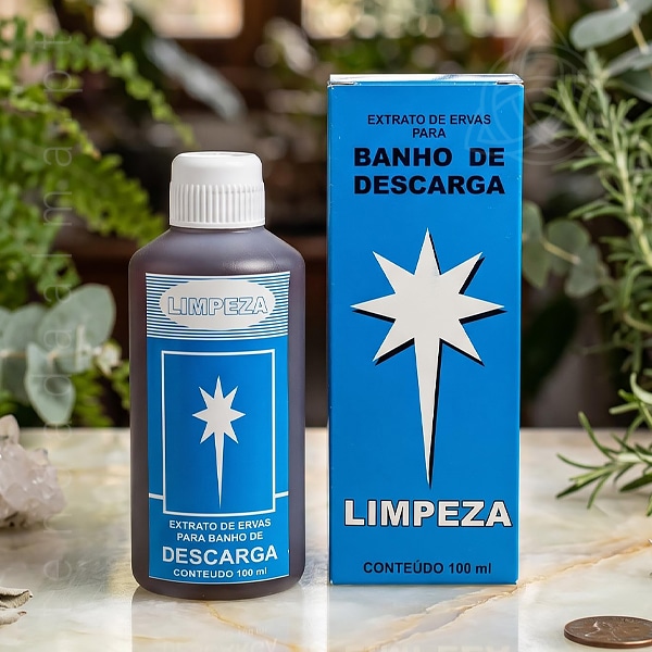 Banho Liquido, Banho de Descarga, Extrato de Ervas, Divino Sabat, Limpeza