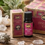 Oleo aromatico Descarga Total da linha organica da AUM Fragrance. Também conhecido como Essencia aromatica. Produto natural feito na Índia.