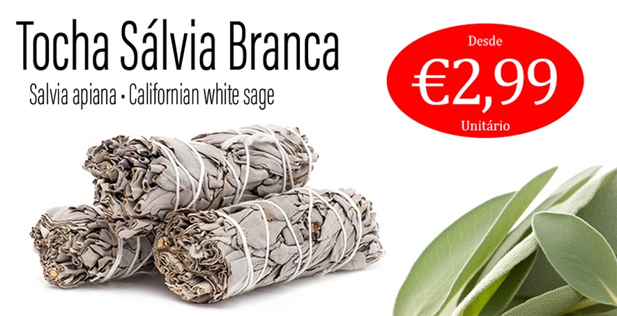 Grande promoção de tochas de salvia branca, califonian white sage sale, antes 4,90 agora 2,99
