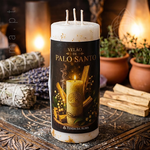 Velao de Pau Santo, Palo Santo com pau santo natural moido, bursera graveolens