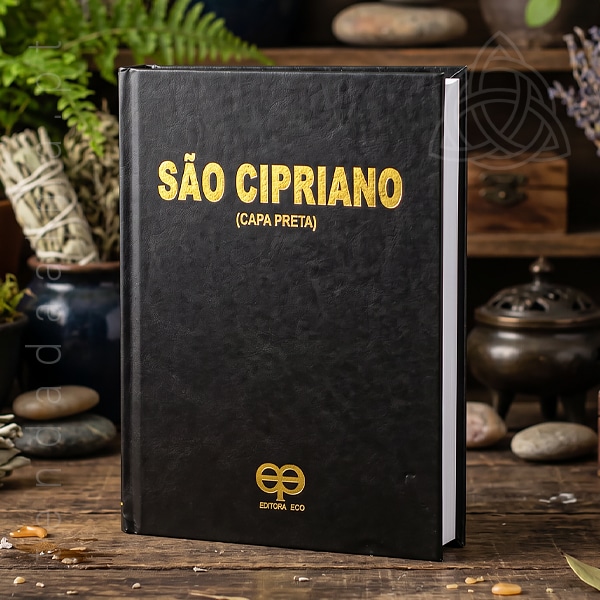 Livro de São Cipriano, o Bruxo, Capa Preta da Editora Eco, Brasil