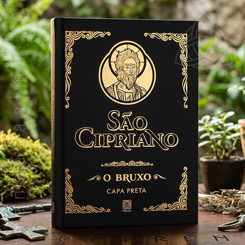 Livro de São Cipriano, o Bruxo, Capa Preta da Editora Pallas, Brasil