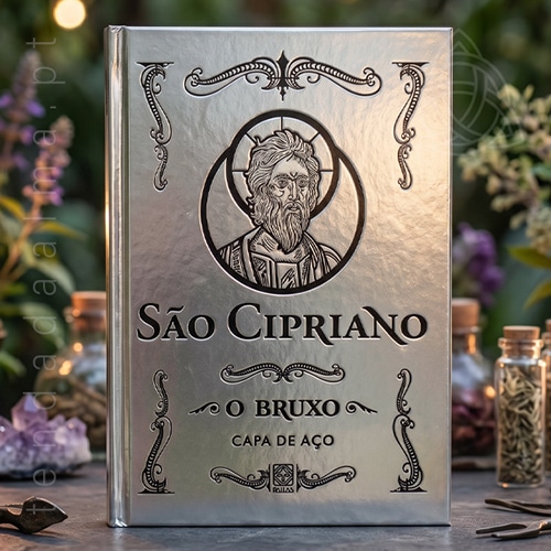 Livro de São Cipriano, o Bruxo, Capa de Aço da Editora Pallas, Brasil