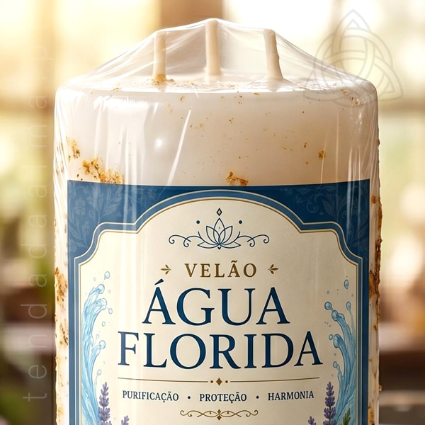 Poderoso Velao de Agua Florida para limpeza e purificacao energetica, protecao espiritual, harmonizacao de ambientes
