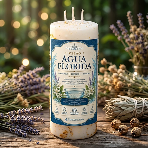 Poderoso Velao de Agua Florida para limpeza e purificacao energetica, protecao espiritual, harmonizacao de ambientes