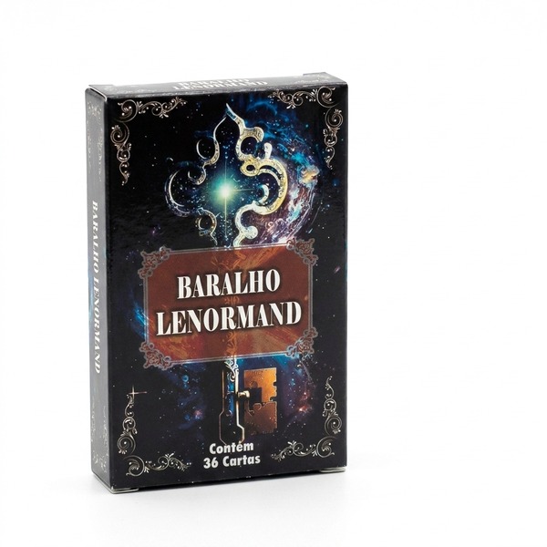 Tenda da Alma 201 Baralho de Madame Lenormand Sem Marca 36 cartas