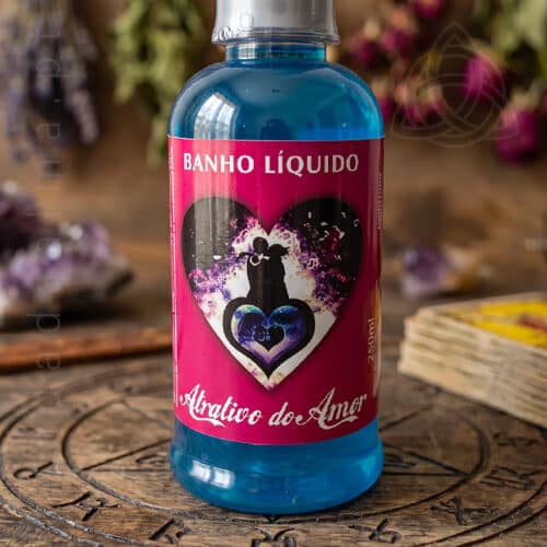 Banho líquido Atrativo do Amor, 250ml da marca porto firme, origem brasil