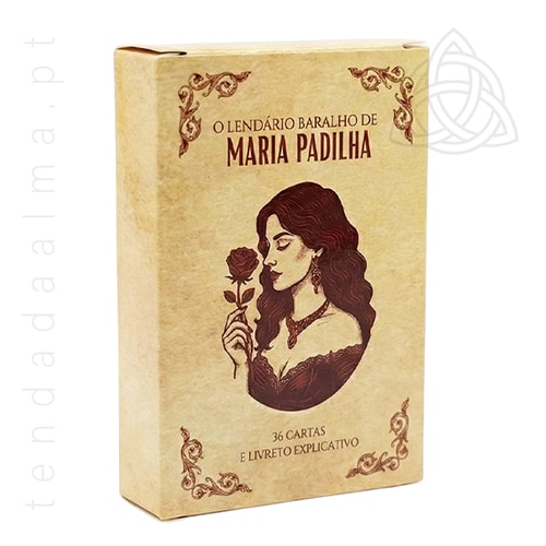 Baralho Cigano Lendário da Maria Padilha, 36 cartas com livreto, Origem Brasil