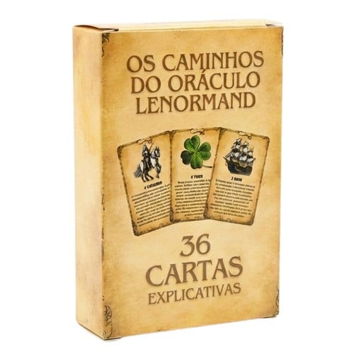Baralho Os Caminhos do Oraculo Lenormand
