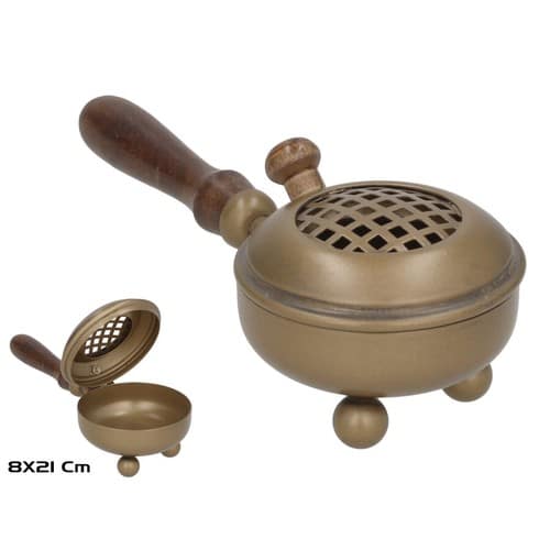 Queimador Braseiro Latao 8X21