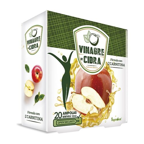 Vinagre de Cidra Ampolas 20 ampolas de 10 ml — Fharmonat