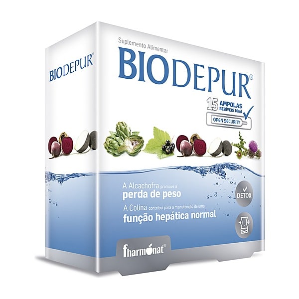 Biodepur Ampolas 15 ampolas de 10 ml — Fharmonat