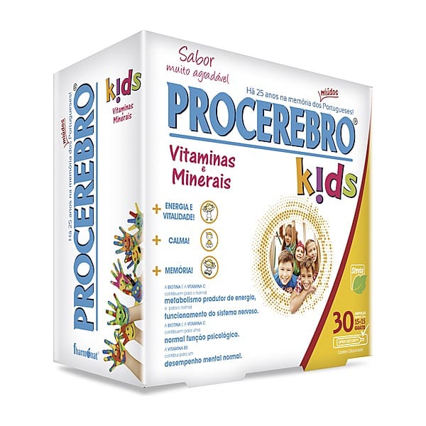 Procerebro Kids Ampolas 30 ampolas — Fharmonat