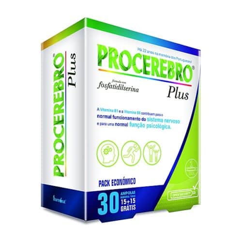 Procérebro Plus 30 ampolas bebíveis — Biokygen / Fharmonat