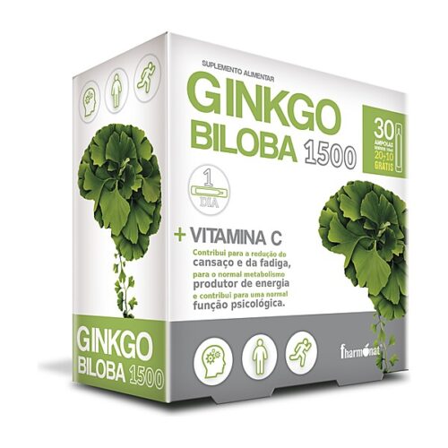 Ginkgo Biloba Ampolas 30 ampolas — Fharmonat