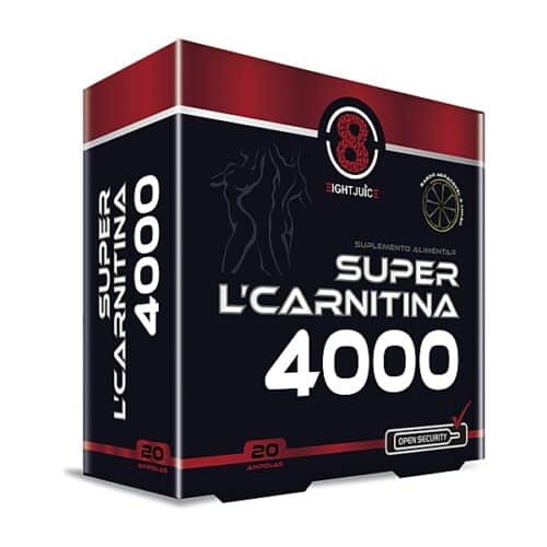 Super L'Carnitina 4000 — 20 ampolas sabor limão — Biokygen / Fharmonat