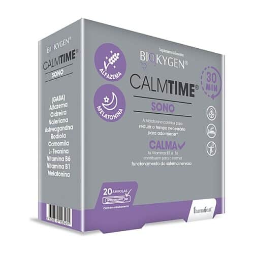 Calmtime 20 ampolas bebíveis — Biokygen / Fharmonat