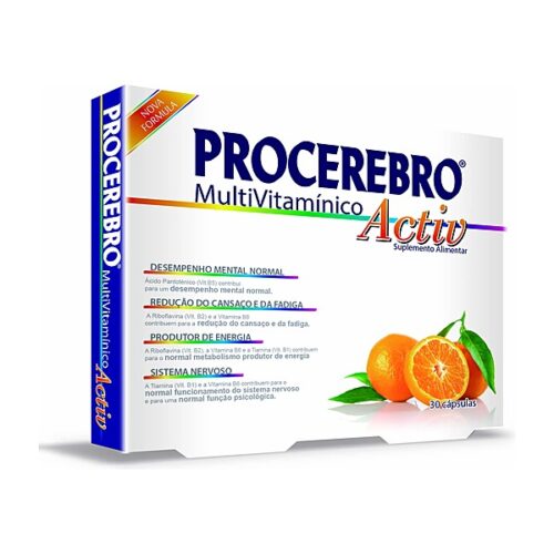 Procerebro Multivitamínico Activ Cápsulas 30 cápsulas — Fharmonat