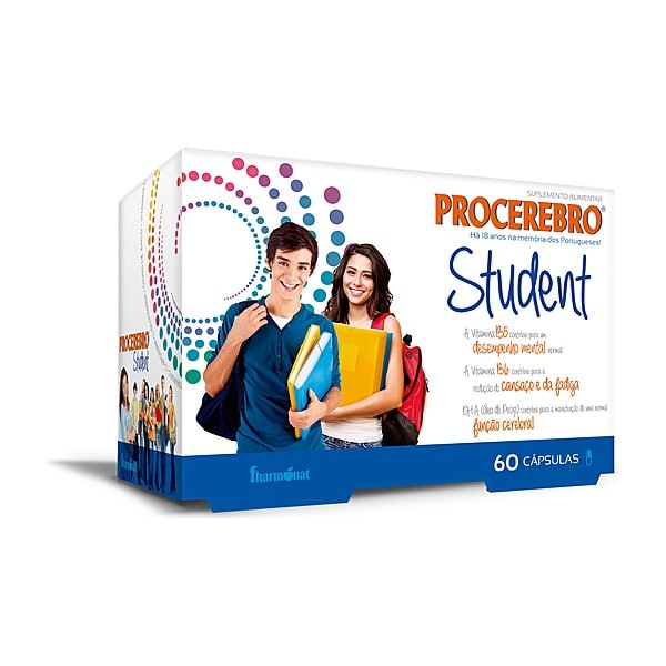 Procerebro Student Cápsulas 60 cápsulas — Fharmonat