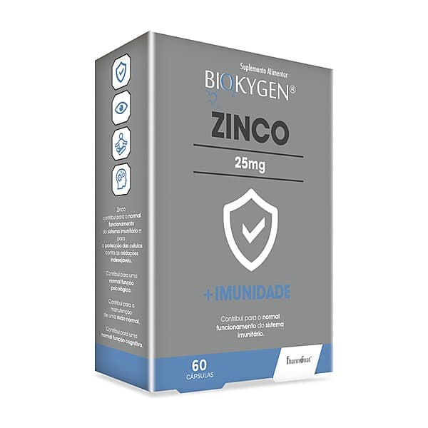 Biokygen Zinco Cápsulas 60 cápsulas — Fharmonat