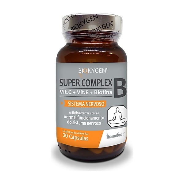 Biokygen Super Complexo B Cápsulas 30 cápsulas — Fharmonat