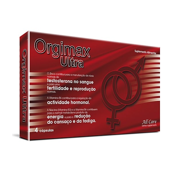 Orgimax Ultra Cápsulas 4 cápsulas — Fharmonat